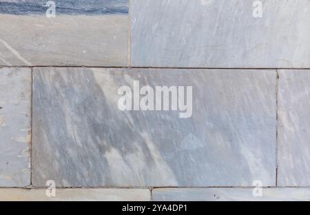 Textur der Marmorplatten auf dem Boden Stockfoto