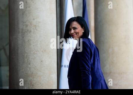 FRANCE-POLITICS-GOVERNMENT-ELYSEE PARIS ILE-DE-FRANCE FRANCE COPYRIGHT: XANDREAXSAVORANIXNERIX FRANCE-POLITICS-GOVERNMENT-ELYSE ASAVORANINERI-15 Stockfoto