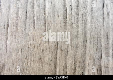 Das Foto zeigt eine detaillierte Holzstruktur, die aus verschiedenen Grautönen besteht Stockfoto