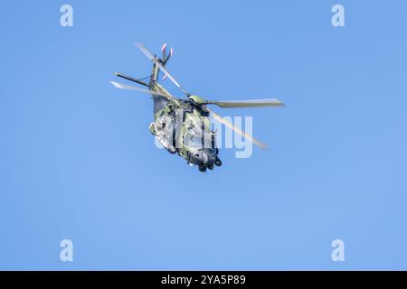 Deutsche Armee - NHIndustries NH90 TTH, Flugzeugträger bei der Royal International Air Tattoo 2024. Stockfoto