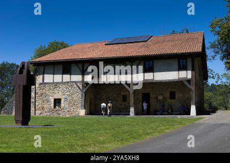 Chillida Leku Museum in Hernani, Gipuzkoa, Spanien Stockfoto