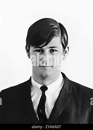 Brian Wilson. Porträt des Sängers und Songwriters, der die Beach Boys mitbegründete, Brian Douglas Wilson (* 1942). Publicity Shot, 1963. Stockfoto