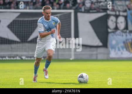 Chemnitz, Deutschland 12. Oktober 2024: Sachsenpokal - 2024/2025 - Chemnitzer FC vs. SG Dynamo Dresden im Bild: Manuel Reutter (Chemnitz) Stockfoto