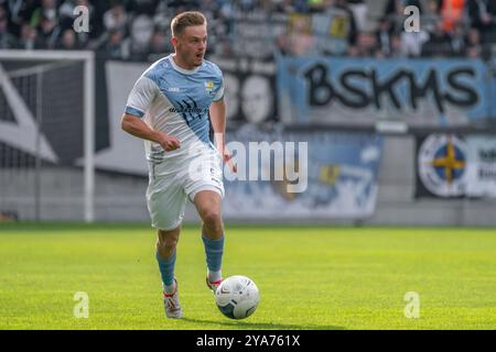 Chemnitz, Deutschland 12. Oktober 2024: Sachsenpokal - 2024/2025 - Chemnitzer FC vs. SG Dynamo Dresden im Bild: Manuel Reutter (Chemnitz) Stockfoto