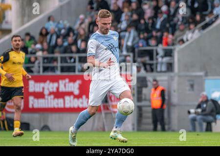 Chemnitz, Deutschland 12. Oktober 2024: Sachsenpokal - 2024/2025 - Chemnitzer FC vs. SG Dynamo Dresden im Bild: Robert Zickert (Chemnitz) Stockfoto