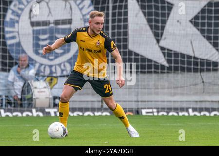 Chemnitz, Deutschland 12. Oktober 2024: Sachsenpokal - 2024/2025 - Chemnitzer FC vs. SG Dynamo Dresden im Bild: Tony Menzel (Dresden) Stockfoto