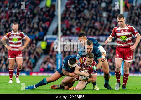 Manchester, Großbritannien. Oktober 2024. Betfred Superleague Grand Final: Hull Kingston Rovers gegen Wigan Warriors. Credit Paul Whitehurst/PBW Media/Alamy Live News Stockfoto