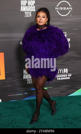 Las Vegas, USA. Oktober 2024. Budah kommt am 8. Oktober 2024 zu den BET Hip Hop Awards 2024 im Drai's Beach Club – Nachtclub im Cromwell Las Vegas, Nevada © JPA/AFF-USA.com Credit: AFF/Alamy Live News Stockfoto