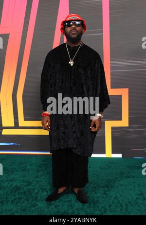 Las Vegas, USA. Oktober 2024. Odumodublvck kam am 8. Oktober 2024 bei den BET Hip Hop Awards 2024 im Drai's Beach Club – Nachtclub im Cromwell Las Vegas, Nevada © JPA/AFF-USA.com Credit: AFF/Alamy Live News Stockfoto