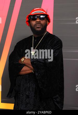 Las Vegas, USA. Oktober 2024. Odumodublvck kam am 8. Oktober 2024 bei den BET Hip Hop Awards 2024 im Drai's Beach Club – Nachtclub im Cromwell Las Vegas, Nevada © JPA/AFF-USA.com Credit: AFF/Alamy Live News Stockfoto