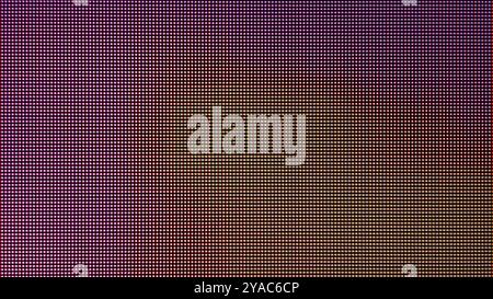 Makrofotografie des abstrakten Hintergrunds von OLED-Monitoren. Nahaufnahme des abstrakten Farbhintergrunds. Stockfoto