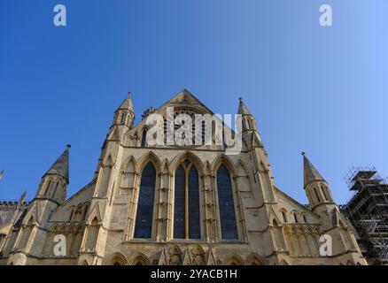 York Minster geschlossen Stockfoto
