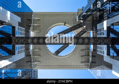 Osaka, Japan - 17. August 2024: Umeda Sky Building in Osaka Japan Stockfoto