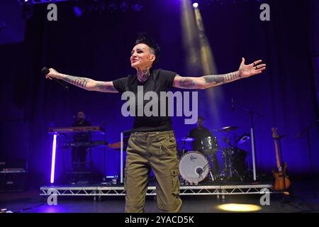 UK. Oktober 2024. LONDON, ENGLAND – 12. OKTOBER: Agnieszka Chylińska trat am 12. Oktober 2024 in London auf. CAP/MAR © MAR/Capital Pictures Credit: Capital Pictures/Alamy Live News Stockfoto