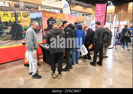 Die Great Electric Train Show im Marshall-Stadion in Milton Keynes. Stockfoto