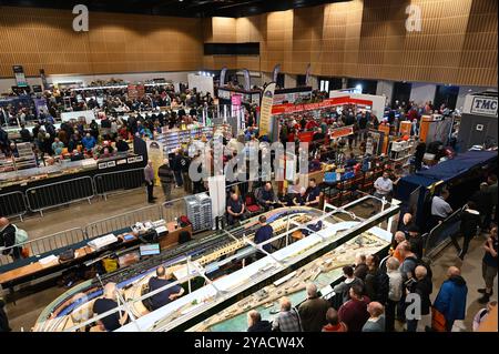 Die Great Electric Train Show im Marshall-Stadion in Milton Keynes. Stockfoto