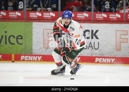 Chris Collins (Augsburger Panther) Schwenninger Wild Wings gegen Augsburger Panther Eishockey, DEL, Spieltag 9, Saison 2024/2025, 13.10.2024 Foto: Eibner-Pressefoto/Sven Laegler Stockfoto