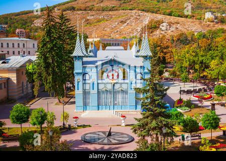 Lermontov Galerie der Staatlichen Philarmonik in Pyatigorsk, eine Kurstadt im kaukasischen Mineralwässer Region, Stawropol Region in Russland Stockfoto