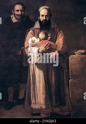 RIBERA, Jusepe de (* 1591, Játiva, d. 1652, Neapel) Bärtige Frau 1631 Öl auf Leinwand Krankenhaus von Tavera, Toledo --- Schlüsselwörter: ----------------- Autor: RIBERA, Jusepe de Titel: Bärtige Frau Zeitlinie: 1601-1650 Schule: Spanisch Form: Malerei Art: Porträt Stockfoto