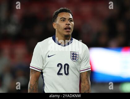 Bournemouth, England, 11. Oktober 2024. Morgan Rogers aus England während des Qualifikationsspiels der UEFA-U21-Europameisterschaft im Vitality Stadium in Bournemouth. Der Bildnachweis sollte lauten: Paul Terry / Sportimage Stockfoto