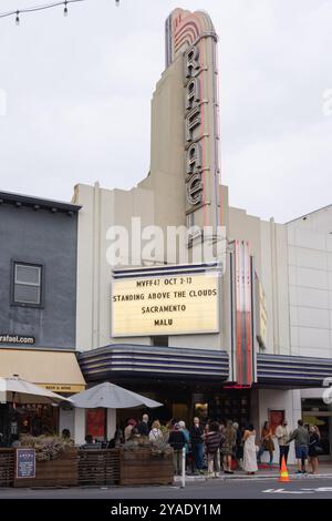 San Rafael, USA. Oktober 2024. Atmosphäre bei der Vorführung von „Standing Over the Clouds“ während des 47. Mill Valley Film Festivals im Smith Rafael Film Center am 12. Oktober 2024 in San Rafael, Kalifornien. Quelle: Imagespace/Alamy Live News Stockfoto