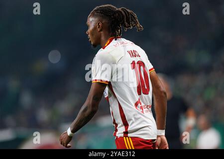 Vasco Lopes während des Spiels der Liga Portugal zwischen Teams von Sporting CP und AVS Futebol SAD im Estadio Jose Alvalade (Maciej Rogowski) Stockfoto