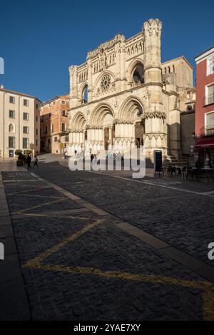 Kathedrale von Cuenca auf der Plaza Mayor in Cuenca, Castilla-La Mancha, Spanien, Europa Stockfoto