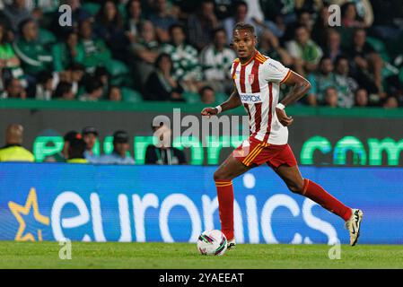 Vasco Lopes während des Spiels der Liga Portugal zwischen Teams von Sporting CP und AVS Futebol SAD im Estadio Jose Alvalade (Maciej Rogowski) Stockfoto