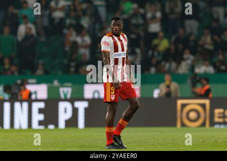 Issiaka Kamate während des Spiels der Liga Portugal zwischen Teams von Sporting CP und AVS Futebol SAD im Estadio Jose Alvalade (Maciej Rogowski) Stockfoto