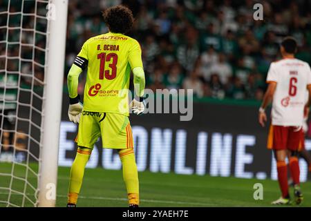 Guillermo Ochoa während des Spiels der Liga Portugal zwischen Teams von Sporting CP und AVS Futebol SAD im Estadio Jose Alvalade (Maciej Rogowski) Stockfoto