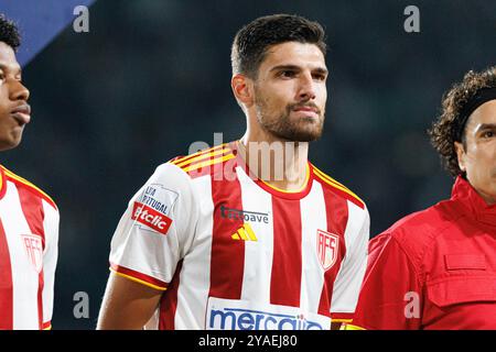 Baptiste Roux während des Spiels der Liga Portugal zwischen den Teams Sporting CP und AVS Futebol SAD im Estadio Jose Alvalade (Maciej Rogowski) Stockfoto