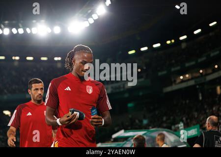 Vasco Lopes während des Spiels der Liga Portugal zwischen Teams von Sporting CP und AVS Futebol SAD im Estadio Jose Alvalade (Maciej Rogowski) Stockfoto