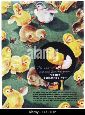 1935 Bon Ami Cleanser Ad Stockfoto