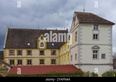 Schloss Weitenburg, romantisches Hotel, historisches Gebäude, Wohnschloss in verschiedenen Architekturstilen, Renaissance, Barock, Neogotik, Starzach, Stockfoto