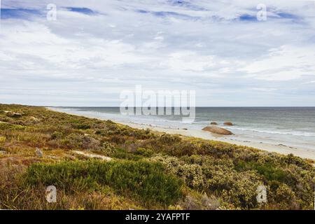 ROBE AUSTRALIA, 11. April 2023: Die berühmte Granites-Felsformation an der Kalksteinküste in der Nähe von Kingston SE, South Australia, Australien, Ozeanien Stockfoto