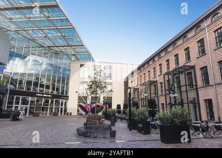 Brüssel, Belgien, 11 05 2017: Standort von Docks Bruxsel ein neues Einkaufszentrum in Europa Stockfoto