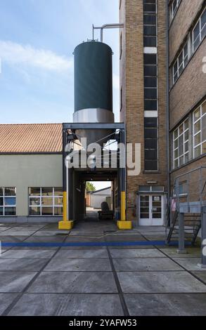 Liedekerke, Region Ostflandern, Belgien, 08 28 2021 die Brauerei des authentischen Geuze Lambic Biers von Mort Subite, Europa Stockfoto