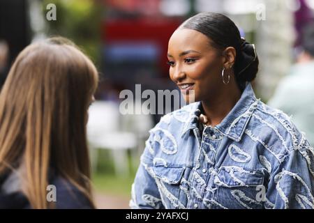 MELBOURNE, AUSTRALIEN, 1. APRIL: Naomi Schiff beim Formel-1-Grand-Prix von Australien 2023 am 1. April 2023 Stockfoto