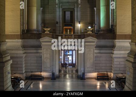 Region Brüssel-Hauptstadt, Belgien, 06 05 2022, Haupthalle des Gerichtshofs, Europa Stockfoto