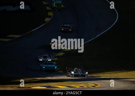 10 TAYLOR Ricky (usa), ALBUQUERQUE Filipe (PRT), HARTLEY Brendon (nzl), ERICSSON Marcus (swe), Wayne Taylor Racing mit Andretti, Acura ARX-06, Aktion während der Motul Petit Le Mans 2024, 11. Runde der IMSA Sportscar Championship 2024, vom 10. Bis 12. Oktober 2024 auf der Michelin Raceway Road Atlanta in Braselton, Georgia, Georgia, USA, Foto: JoPPI, usa Stockfoto