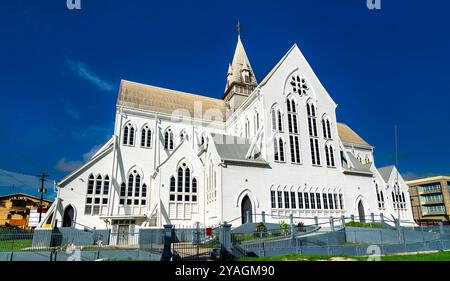 St. George Cathedral, eine große Holzkirche in Georgetown, Guyana Stockfoto