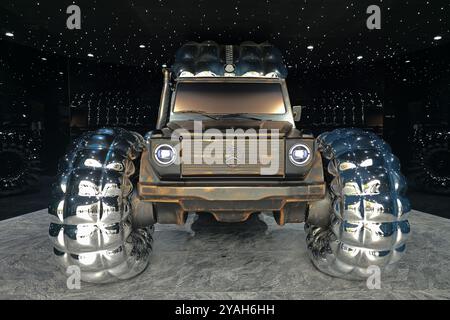 SHANGHAI, CHINA - 14. OKTOBER 2024 - Eine Mercedes-Benz Veranstaltung in Shanghai, China, 14. Oktober 2024. Stockfoto