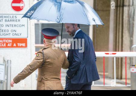 London, England, Großbritannien. Oktober 2024. GARETH SOUTHGATE trifft auf dem International Investment Summit 2024 in Guildhall, London, ein. (Kreditbild: © Tayfun Salci/ZUMA Press Wire) NUR REDAKTIONELLE VERWENDUNG! Nicht für kommerzielle ZWECKE! Stockfoto