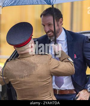 London, Großbritannien. Oktober 2024. Der ehemalige Engländer Manager Gareth Southgate kommt zum Internationalen Investitionsgipfel. Internationaler Investitionsgipfel in der City of London. Quelle: Karl Black/Alamy Live News Stockfoto