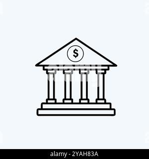 Symbol "Bankerstellung" Stock Vektor