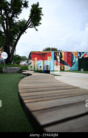 Wynwood Art District in Miami Beach, Florida Stockfoto