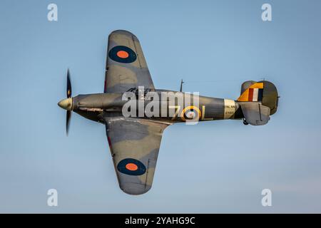 Hawker Sea Hurricane Mk Ib 'Z7015', Old Warden Airfield, Biggleswade, Bedfordshire, England, UK Stockfoto