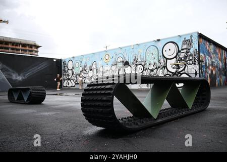 Wynwood Art District in Miami Beach, Florida Stockfoto