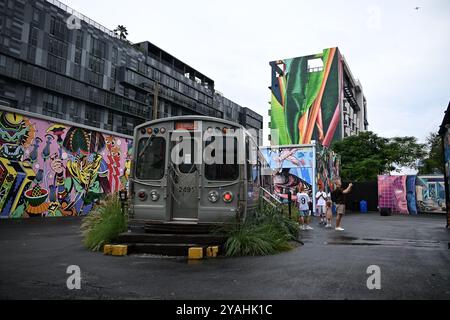 Wynwood Art District in Miami Beach, Florida Stockfoto