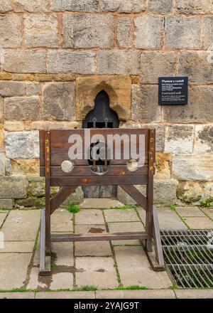 Historisches Chirk Castle Grounds & Gardens, Wales UK. Stockfoto